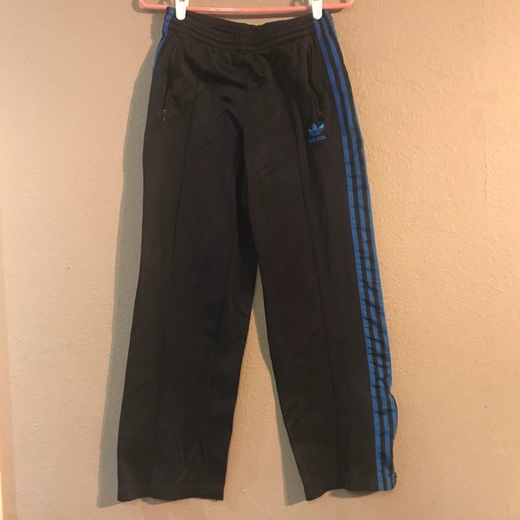 Size S Ladies Blue and Navy Adidas Sweatpants - Picture 5 of 5